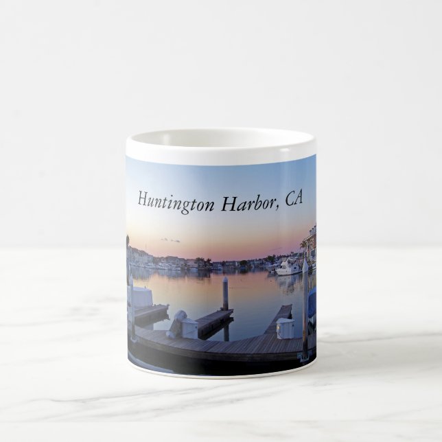 Huntington Harbor Sunset Mug (Center)