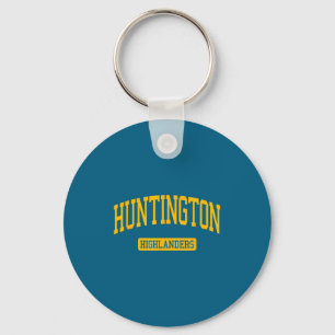 Huntington High School Hs Huntington Artwork Keychain