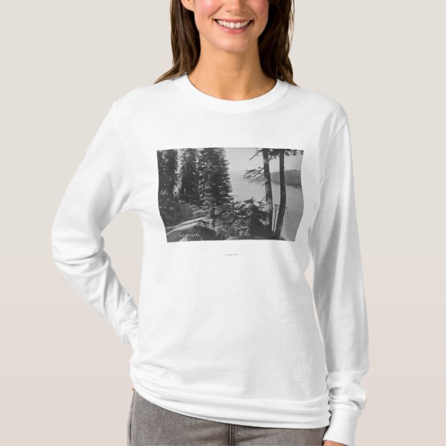 Huntington Lake, California View from Road T-Shirt (Front)
