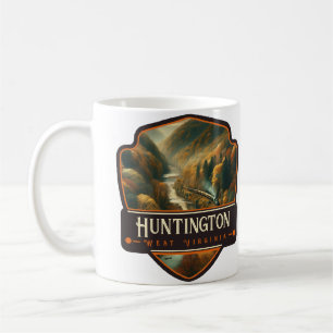 Huntington, West Virginia   Vintage Coffee Mug