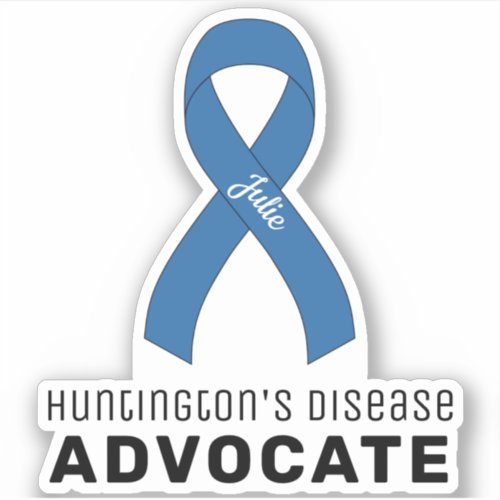 Huntingtons Disease Advocate Vinyl Sticker