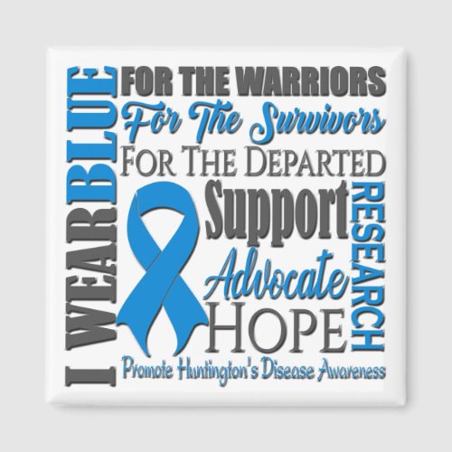 Huntingtons Disease Awareness Magnet