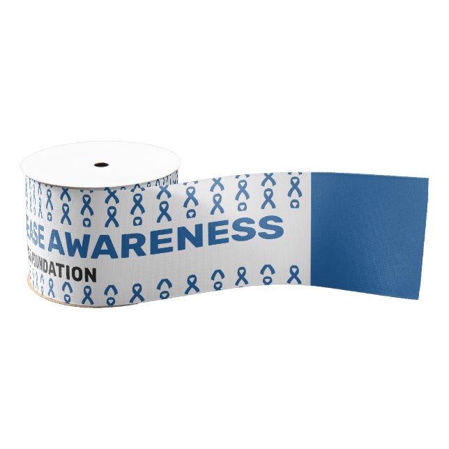 Huntington's Disease Awareness Pattern Ribbon (Spool)