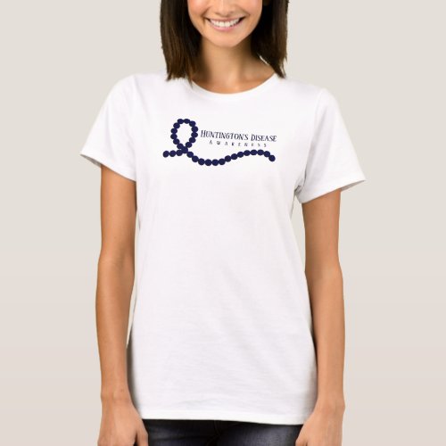 Huntingtons Disease Awareness Ribbon T_Shirt