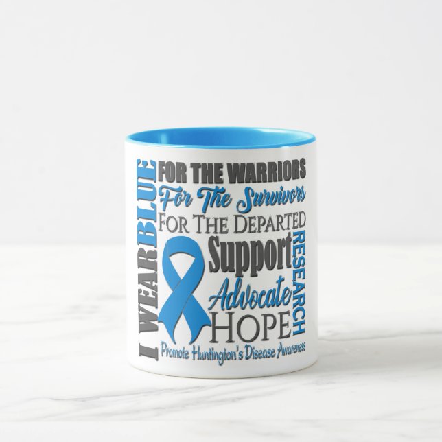 Huntington's Disease Awareness/ Support Mug (Center)