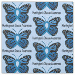 Huntington's Disease Butterfly of Hope Fabric