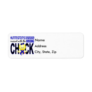 Huntington's Disease Messed With Wrong Chick Label