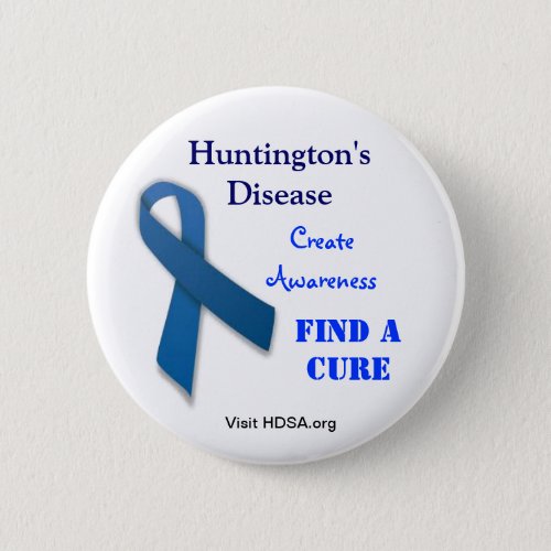 Huntingtons Disease Support Button