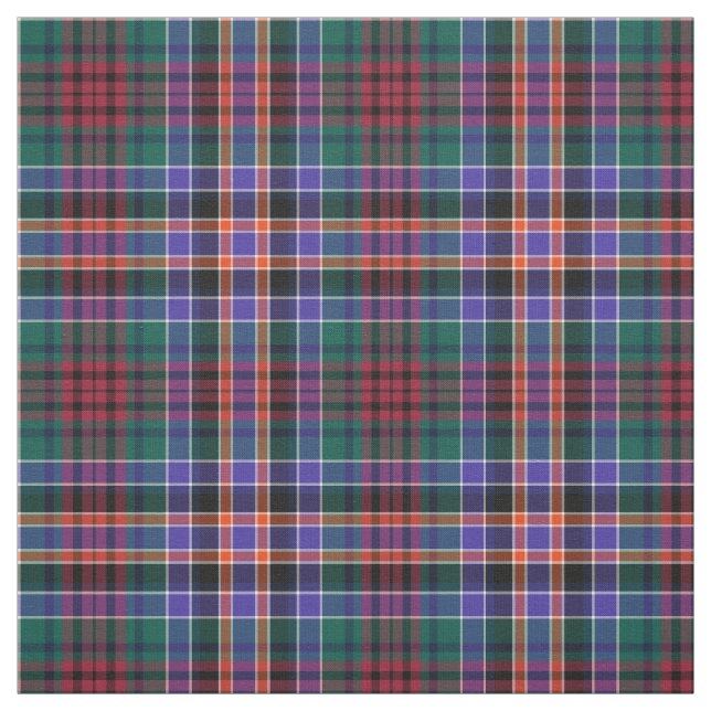 Huntly District Tartan Fabric (Swatch)