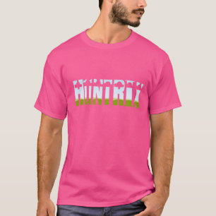 HUNTRIX Glitch Tech Neon T-Shirt – Futuristic Cybe