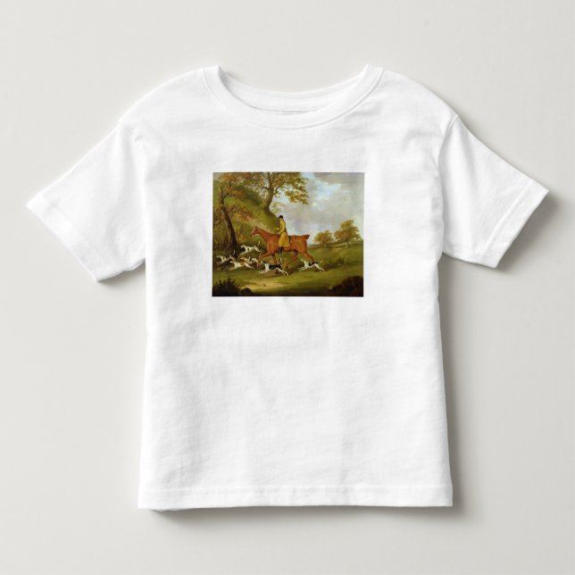 Huntsman and Hounds, 1809 (oil on canvas) Toddler T-shirt (Front)