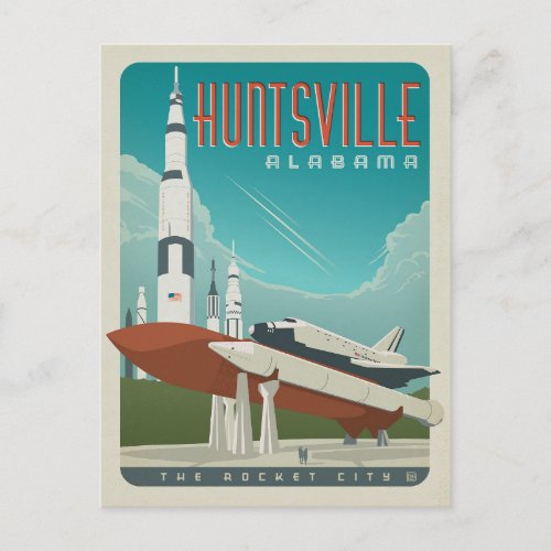 Huntsville AL Postcard