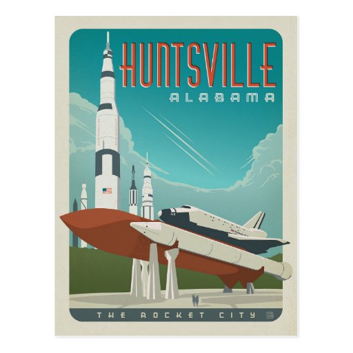 Huntsville, Alabama Postcard