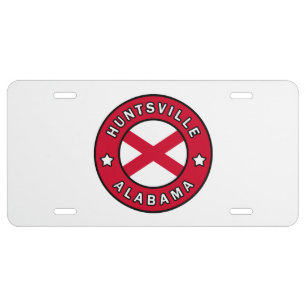 Huntsville Alabama License Plate