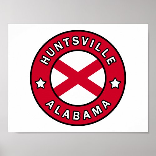Huntsville Alabama Poster