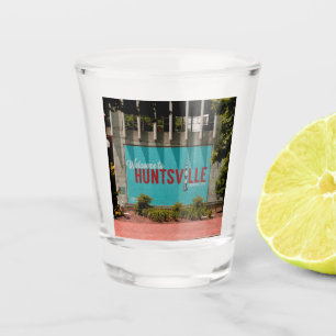 Huntsville Alabama Rocket City Shot Glass