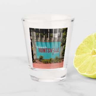 Huntsville Alabama Rocket City Shot Glass
