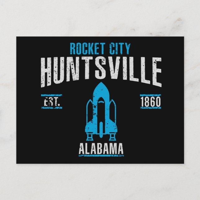 Huntsville Postcard (Front)