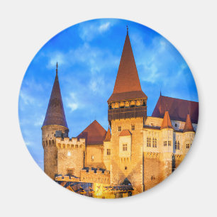 Hunyad Castle - Corvin's Castle in Hunedoara. Magnet