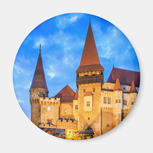 Hunyad Castle - Corvin's Castle in Hunedoara. Magnet (Front)