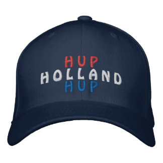 Hup Holland Hup Netherlands Soccer Orange Fan Embroidered Baseball Cap
