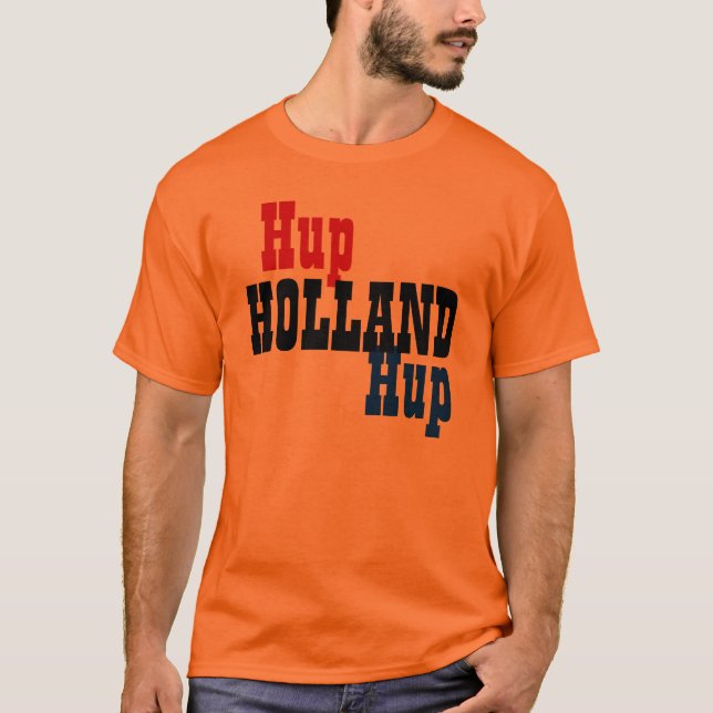 Hup Holland Hup Orange T-Shirt (Front)