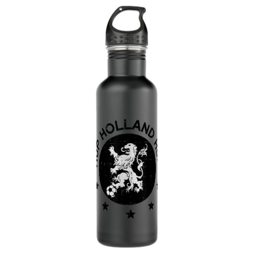 Hup Holland Netherlands Orange Soccer Men Women Ki Stainless Steel Water Bottle