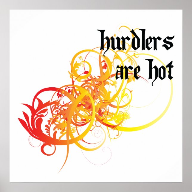 Hurdlers Are Hot Poster (Front)