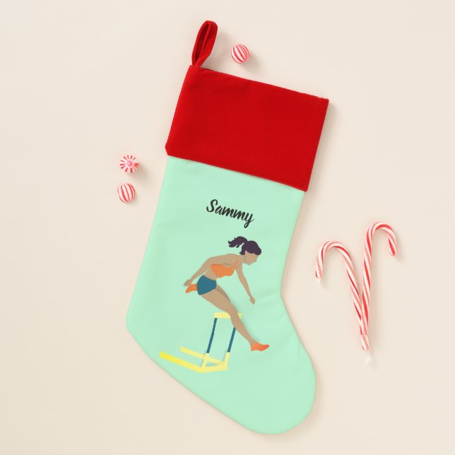 Hurdles Christmas Stocking (Front)