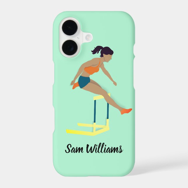 Hurdles Iphone Case (Back)