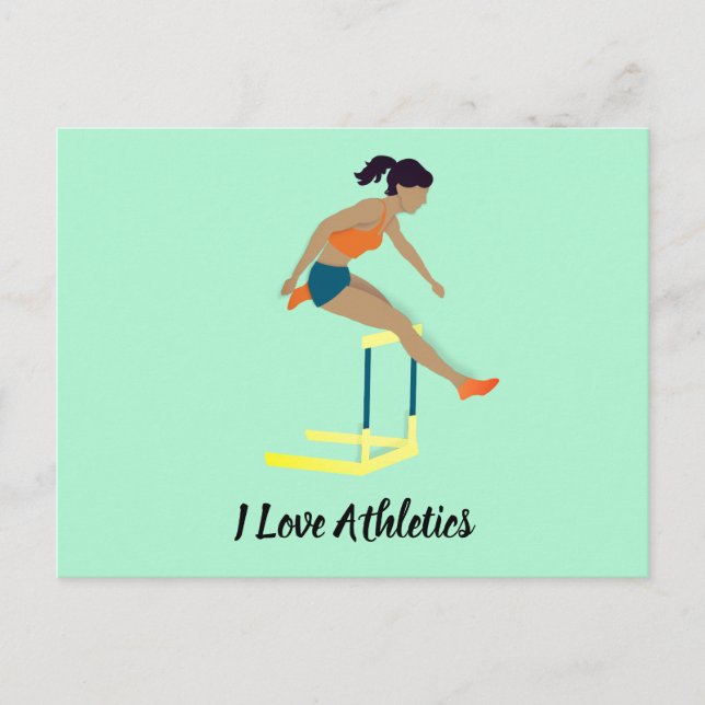 Hurdles Postcard (Front)