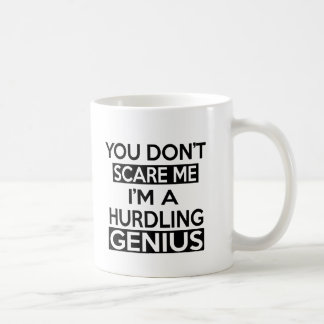 HURDLING GENIUS DESIGNS COFFEE MUG