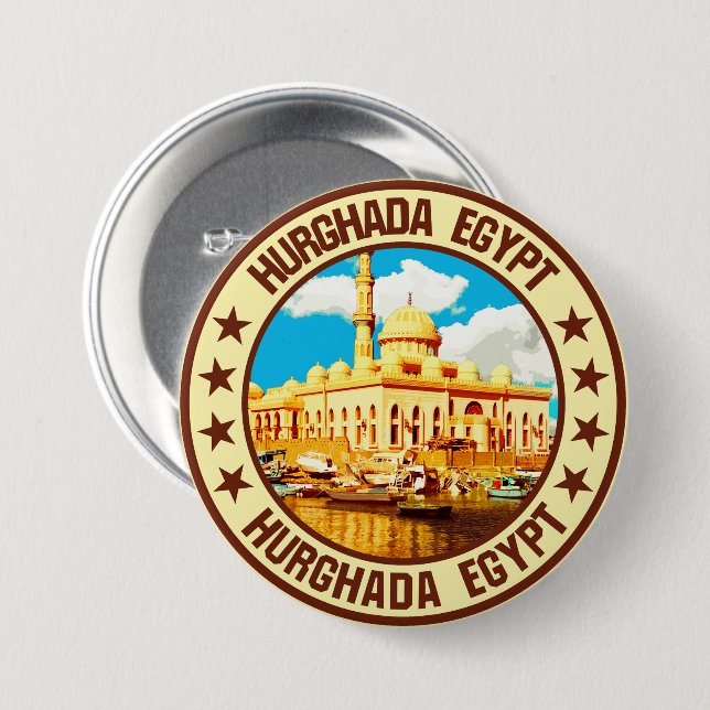 Hurghada                                           button (Front & Back)