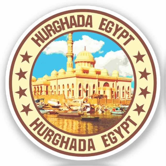 Hurghada                                           sticker (Front)