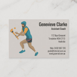 Hurling Business Card