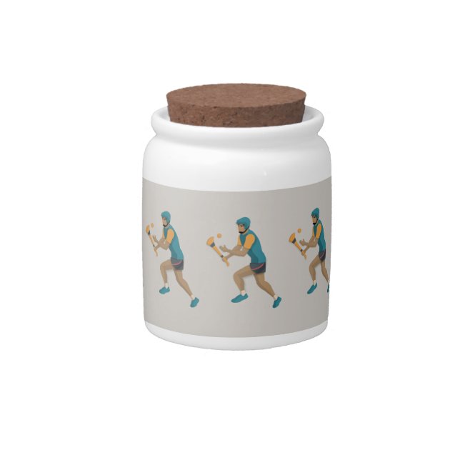 Hurling Candy Jar (Front)