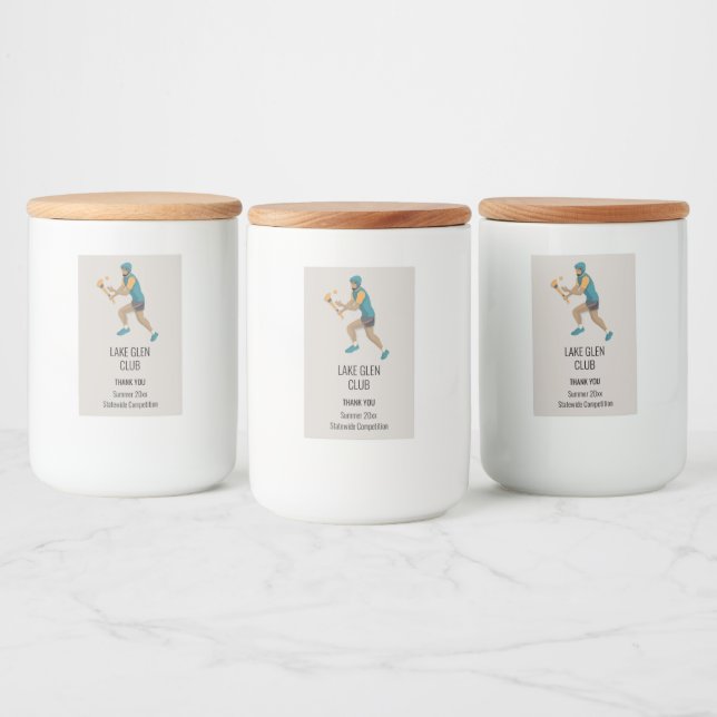 Hurling Food Label (Bottles)