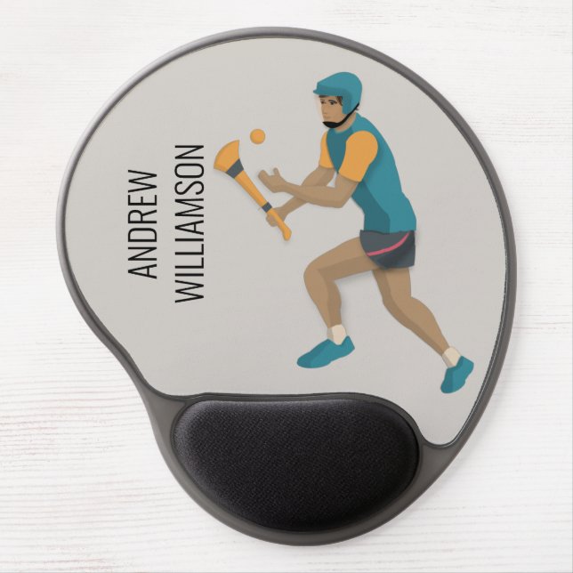 Hurling Gel Mouse Pad (Front)