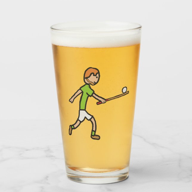 Hurling Glass (Front Filled)