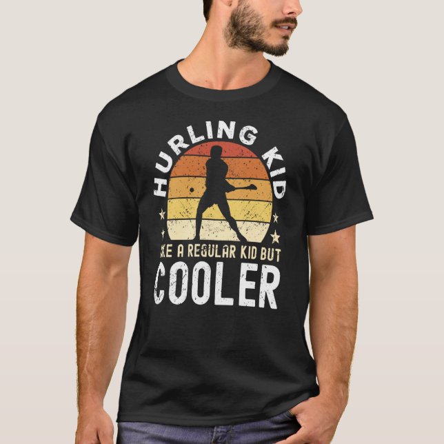 Hurling Kid Saying Hurling Player T-Shirt (Front)