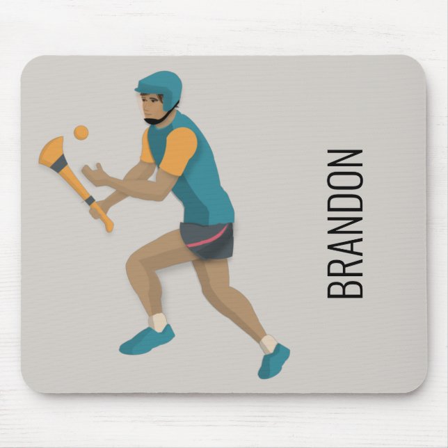 Hurling Mouse Pad (Front)