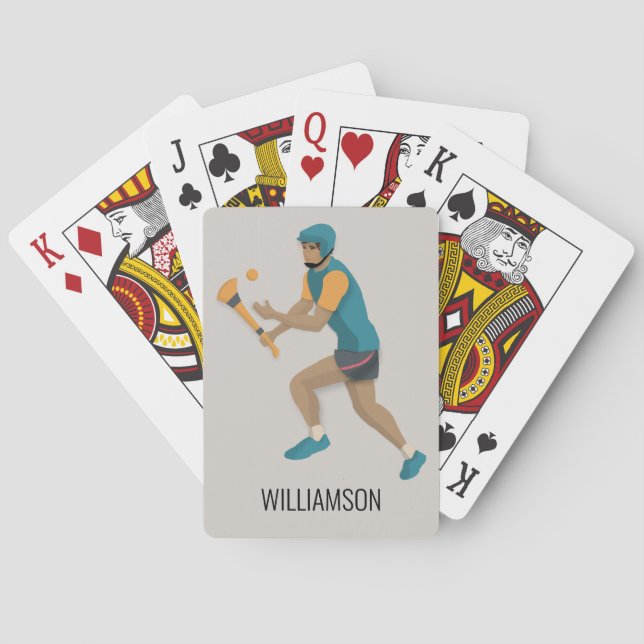 Hurling Poker Cards (Back)