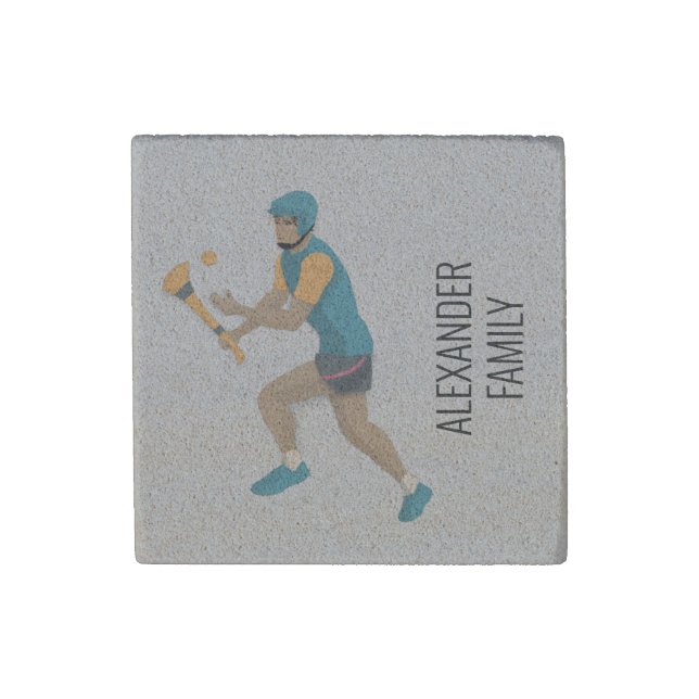 Hurling Stone Magnet (Front)