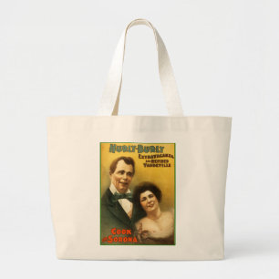 HURLY-BURLY LARGE TOTE BAG
