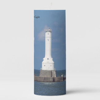 Huron Harbor Light candle