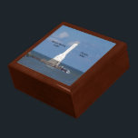 Huron Harbor Light keepsake box<br><div class="desc">Huron Harbor Light in Huron,  Ohio on Lake Erie</div>