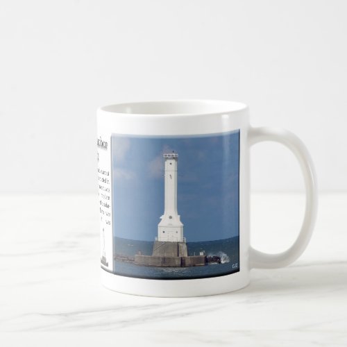 Huron Harbor Light mug