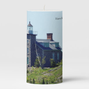 Huron Island Lighthouse candle