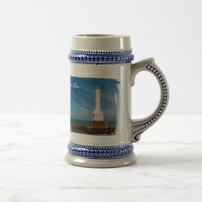 Huron lighthouse beer stein (Right)