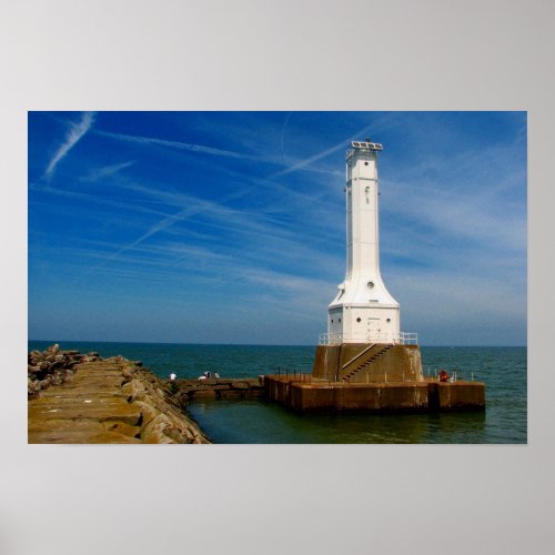 Huron lighthouse print